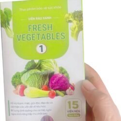 vien rau xanh detox fresh vegetables 15 tablets kna