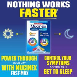 Viên uống giảm cảm cúm Mucinex Fast-Max Day Cold Flu & Nightshift Night Severe Cold Flu 40 Caplets 7 vien uong giam cam cum mucinex fast max day cold flu nightshift night severe cold flu 40 caplets kb