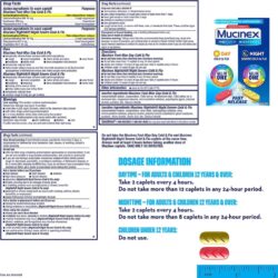 Viên uống giảm cảm cúm Mucinex Fast-Max Day Cold Flu & Nightshift Night Severe Cold Flu 40 Caplets 9 vien uong giam cam cum mucinex fast max day cold flu nightshift night severe cold flu 40 caplets kd
