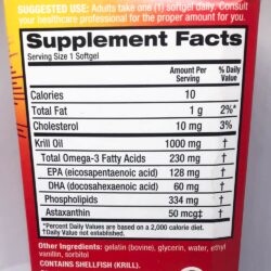 Dầu nhuyễn thể (dầu tôm) Schiff MegaRed Superior Omega-3 Krill-Oil Ultra Strength 1000mg 60 Softgels 12 dau nhuyen the dau tom schiff megared superior omega 3 krill oil ultra strength 1000mg 60 softgels 41123 ke