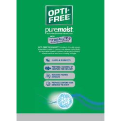 Dung dịch vệ sinh kính áp tròng Opti-Free Puremoist 300ml x2 chai 7 dung dich ve sinh kinh ap trong opti free puremoist 300ml x2 chai kb