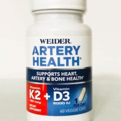 Hỗ trợ tim và xương khỏe mạnh Weider Artery Health Vitamin K2 + D3 60 Capsules 8 ho tro tim va xuong khoe manh weider artery health vitamin k2 d3 60 capsules ke