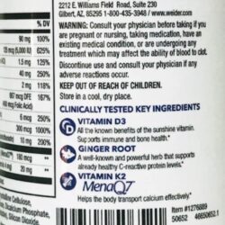Hỗ trợ tim và xương khỏe mạnh Weider Artery Health Vitamin K2 + D3 60 Capsules 13 ho tro tim va xuong khoe manh weider artery health vitamin k2 d3 60 capsules kj