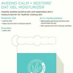 Kem dưỡng ẩm phục hồi, làm dịu da nhạy cảm Aveeno Calm Restore Oat Gel Moisturizer 48g x2 hủ 9 kem duong am phuc hoi lam diu da nhay cam aveeno calm restore oat gel moisturizer 48g x2 hu kb