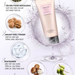 kem tay te bao chet u trang da weilaiya bright smooth niacinamide brightening scrub 200ml kd