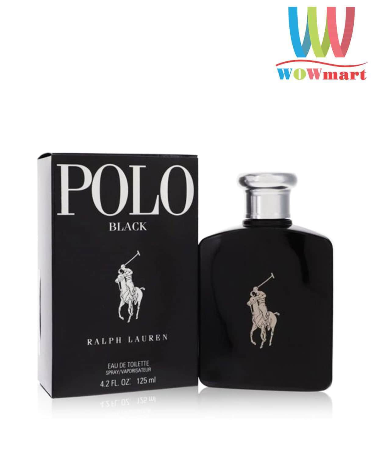 Nước hoa nam Polo Black Ralph Lauren Eau De Toilette 125ml – Wowmart VN |  100% hàng ngoại nhập