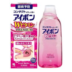 Nước rửa mắt Kobayashi Eyebon W Vitamin Premium 500ml 5 nuoc rua mat kobayashi eyebon w vitamin premium 500ml ka