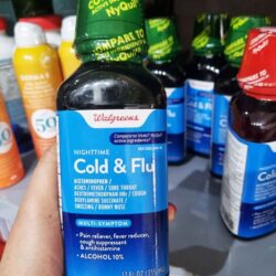 Siro cảm Walgreens Cold & Flu Relief Nighttime 355ml (Original) 5 siro cam walgreens cold flu relief nighttime 355ml original ka