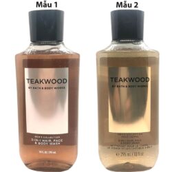 sua tam goi cho nam bath body works teakwood hair face body wash 295ml km12