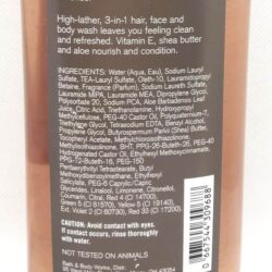 sua tam goi cho nam bath body works teakwood hair face body wash 295ml km1c