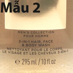 sua tam goi cho nam bath body works teakwood hair face body wash 295ml km2c