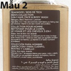 sua tam goi cho nam bath body works teakwood hair face body wash 295ml km2e