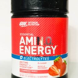 Sữa tăng cơ phục hồi năng lượng Optimum Nutrition Essential Amino Energy 684g (Strawberry Burst) 8 sua tang co phuc hoi nang luong optimum nutrition essential amino energy 684g strawberry burst kd