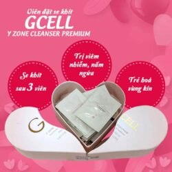 Viên đặt se khít Gcell Y Zone Cleanser 10 viên 9 vien dat se khit gcell y zone cleanser 10 vien ke