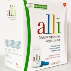 Viên uống giảm cân Alli Orlistat 60mg Capsules Weight Loss Aid 60 viên 10 vien uong giam can alli orlistat 60mg capsules weight loss aid 60 vien kd