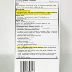Viên uống giảm cân Alli Orlistat 60mg Capsules Weight Loss Aid 60 viên 12 vien uong giam can alli orlistat 60mg capsules weight loss aid 60 vien ke