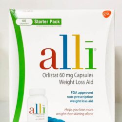 Viên uống giảm cân Alli Orlistat 60mg Capsules Weight Loss Aid 60 viên 9 vien uong giam can alli orlistat 60mg capsules weight loss aid 60 vien kg