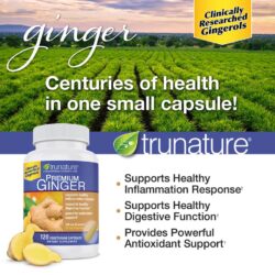 Viên uống gừng Trunature Premium Ginseng 200mg 120 Capsules 5 vien uong gung trunature premium ginseng 200mg 120 capsules kb