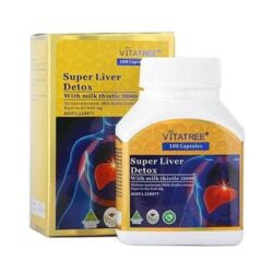 Viên uống hỗ trợ giải độc gan Vitatree Super Liver Detox 100 Capsules 5 vien uong ho tro giai doc gan vitatree super liver detox 100 capsules ka