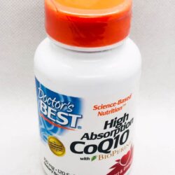 vien uong ho tro tim mach doctors best coq10 high absorption 100mg 120 softgels ka