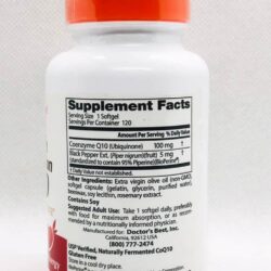 vien uong ho tro tim mach doctors best coq10 high absorption 100mg 120 softgels kc