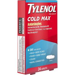 Viên uống Tylenol Cold Max Day 24 Caplets 7 vien uong tylenol cold max day 24 caplets kd