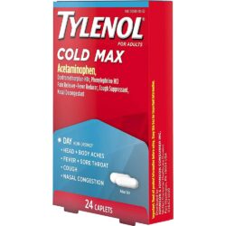 Viên uống Tylenol Cold Max Day 24 Caplets 8 vien uong tylenol cold max day 24 caplets kf
