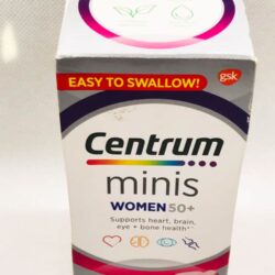Vitamin dành cho phụ nữ trên 50 tuổi Centrum Minis Women 50+ 160 viên 10 vitamin danh cho phu nu tren 50 tuoi centrum minis women 50 160 vien kg