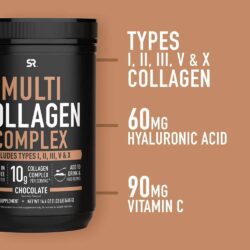Bột Collagen SR Multi Collagen Complex Chocolate 465g 10 bot collagen sr multi collagen complex chocolate 465g kb