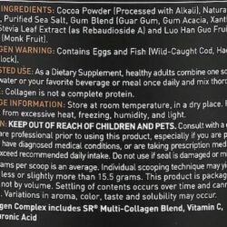 Bột Collagen SR Multi Collagen Complex Chocolate 465g 15 bot collagen sr multi collagen complex chocolate 465g kj