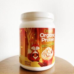 bot protein huu co orgain organic protein 462g huong pumpkin spice ka