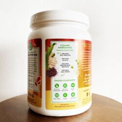 bot protein huu co orgain organic protein 462g huong pumpkin spice ke
