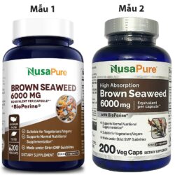 Hỗ trợ miễn dịch NusaPure Brown Seaweed 6000mg +BioPerine 200 viên 13 ho tro mien dich nusapure brown seaweed 6000mg bioperine 200 vien 020424 kaa