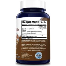 Hỗ trợ miễn dịch NusaPure Brown Seaweed 6000mg +BioPerine 200 viên 11 ho tro mien dich nusapure brown seaweed 6000mg bioperine 200 vien ka