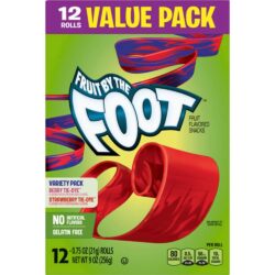 Kẹo cuộn trái cây Fruit by the FOOT 12 cuộn 256g 5 keo cuon trai cay fruit by the foot 12 cuon 256g ka