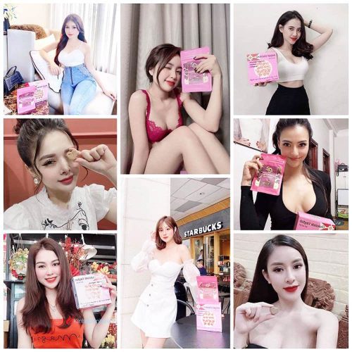 Kẹo Socola giảm cân Chokolade Vaegttab 40 viên (Hộp Hồng) 15 keo socola giam can chokolade vaegttab 40 vien hop hong kb