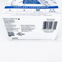 may tam nuoc cam tay waterpik hydropulseur sans fil advanced wp 560 white kb