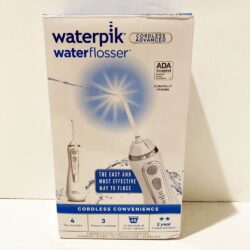 may tam nuoc cam tay waterpik hydropulseur sans fil advanced wp 560 white kt