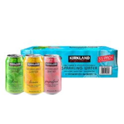 Nước ngọt Kirkland Signature Sparkling Water Variety 355ml x35 lon 6 nuoc ngot kirkland signature sparkling water variety 355ml x35 lon ka