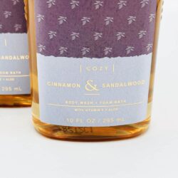 sua tam bath body works aromatherapy cozy cinnamon sandalwood 295ml kb