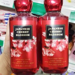 Sữa tắm Bath & Body Works Shower Gel Japanese Cherry Blossom Aloe 295ml 3 sua tam bath body works shower gel japanese cherry blossom aloe vitamin e 295ml 120425 ka