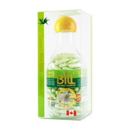 Viên bôi nhau thai cừu dưỡng da nhạy cảm Bill Placenta & Aloe Vera 200 viên