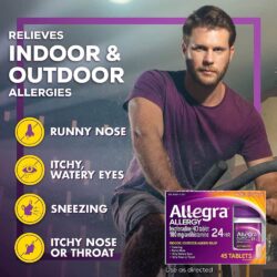 Viên chống dị ứng Allegra Allergy 24hr 45 Tablets 5 vien chong di ung allegra allergy 24hr 45 tablets ka