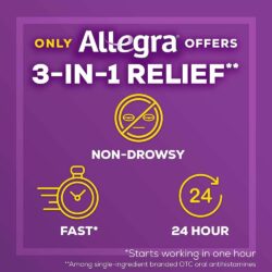 Viên chống dị ứng Allegra Allergy 24hr 45 Tablets 7 vien chong di ung allegra allergy 24hr 45 tablets kc