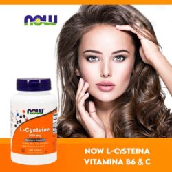 Viên uống bổ sung L-Cysteine Now L-Cysteine 500mg 100 Tablets 11 vien uong bo sung l cysteine now l cysteine 500mg 100 tablets ke