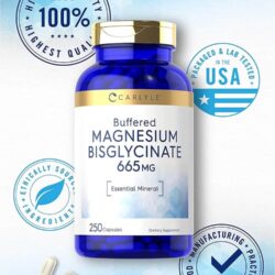 Viên uống bổ sung Magie Carlyle Buffered Magnesium Bisglycinate 665mg 250 Capsules 10 vien uong bo sung magie carlyle buffered magnesium bisglycinate 665mg 250 capsules kc