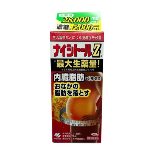 Viên uống giảm mỡ bụng Kobayashi Naishituro Z 28000mg 420 viên
