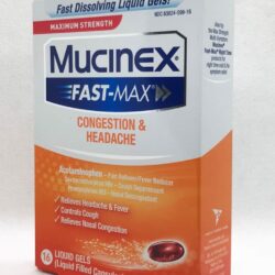 vien uong giup thong mui mucinex sinus max congestion headache 16 liquid gels kh