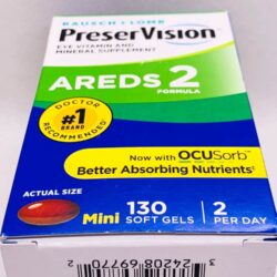 Viên uống sáng mắt cho người lớn Preservision AREDS2 Formula 130 Mini Softgels 16 vien uong sang mat cho nguoi lon preservision areds2 formula 130 mini softgels kng