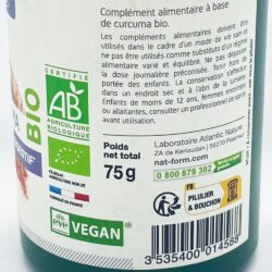 Viên uống tinh bột nghệ hữu cơ Nat & Form Original Curcuma Bio Confort Digestif 200 viên 14 vien uong tinh bot nghe huu co nat form original curcuma bio confort digestif 200 vien 040825 kf